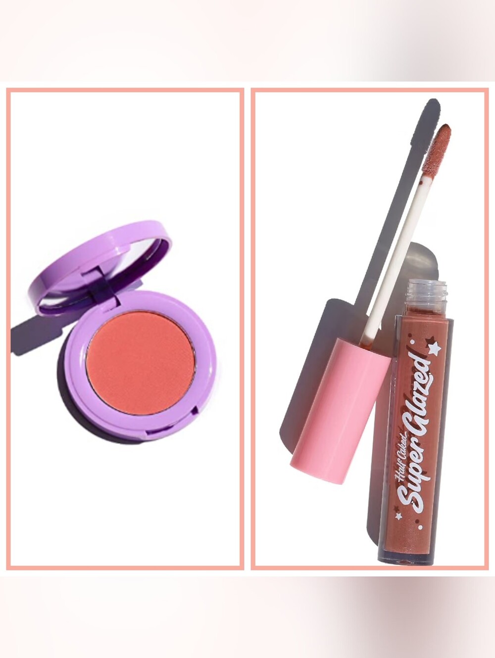 2 Pack - In Bloom Blush & Super Glazed Lip Creme